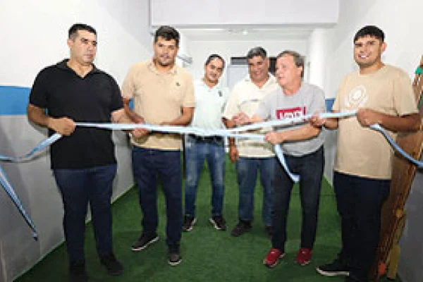Nuevas obras para el Club Joaquín V. González