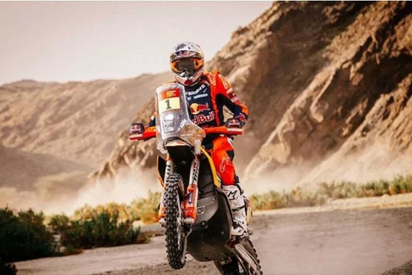 Dakar 2026: Daniel Sanders se impuso en la segunda etapa tras alcanzar a Edgar Canet