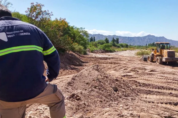 Se realizaron trabajos preventivos para resguardar el sistema de captación de agua