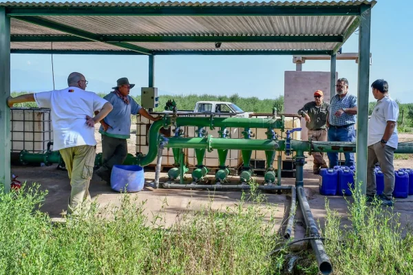 La Provincia ejecutó obras para restablecer el servicio de agua en Vichigasta