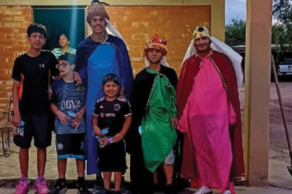Municipio organizó visita de los Reyes Magos