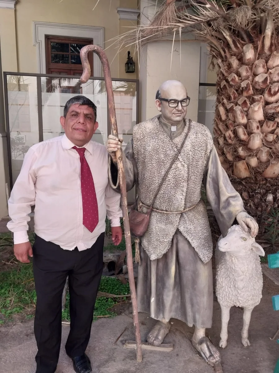 Declaraciones. &ldquo;Lo acompa&ntilde;amos por amor, es una devoci&oacute;n poder acompa&ntilde;arlo a Tatita, yo soy un agradecido a la vida&rdquo;, dijo el hombre.
