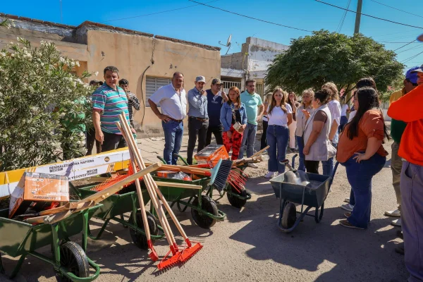 Chepes: inician obras para prevenir inundaciones