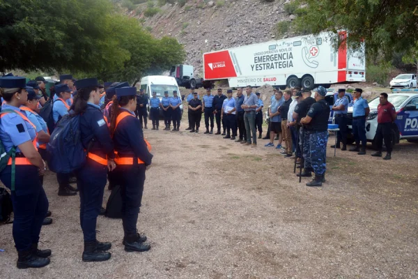 Chayero: más de 200 efectivos policiales afectados a seguridad