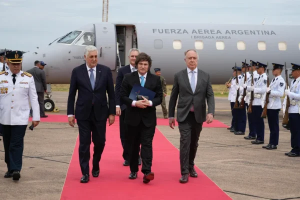 Milei llegó a Paraguay para la firma del acuerdo Mercosur-Unión Europea