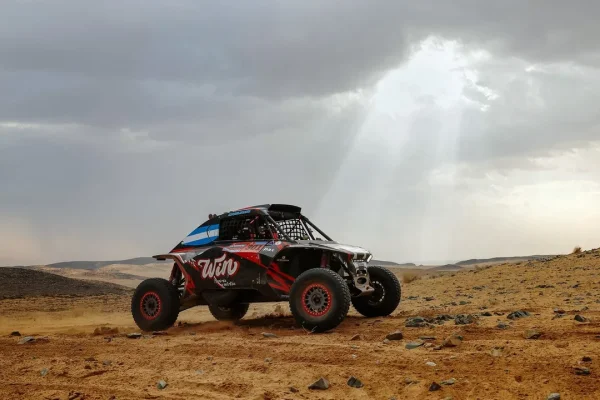 Cavigliasso terminó tercero y se subió al podio en la categoría challenger del Rally Dakar