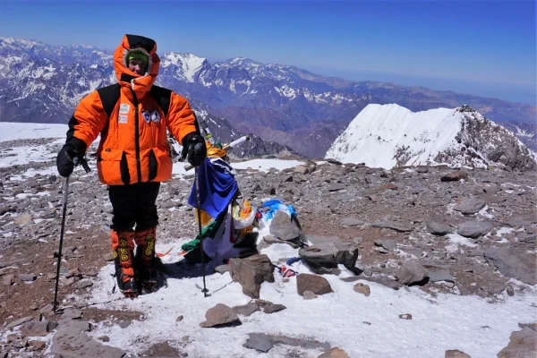 Murió un andinista francés en el cerro Aconcagua