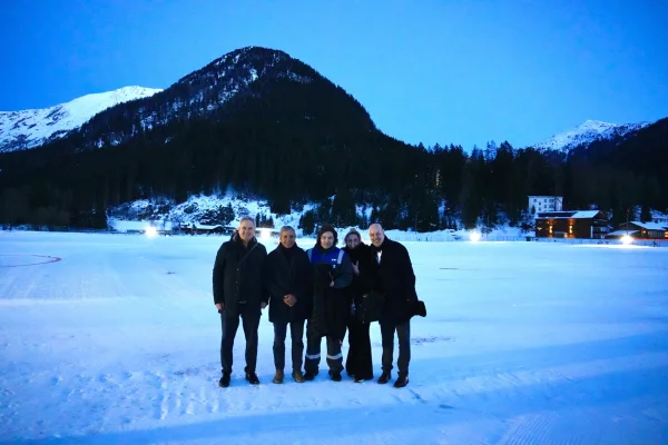 Milei arribó a Davos junto a su comitiva para participar del Foro Económico Mundial