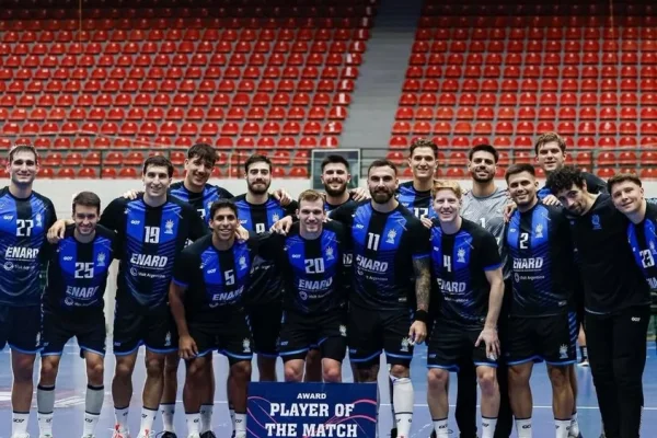 Argentina impuso su jerarquía y venció a Paraguay en el Sur-Centro de Handball