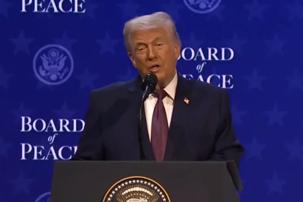 Con la presencia de Milei, Trump puso en marcha el Consejo de la Paz