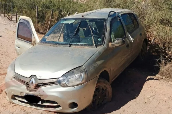 Vuelco en Ruta Nacional 74 a la altura de Vichigasta