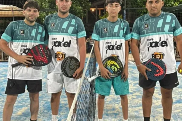 La pareja Molina-Molina se coronó en el Torneo Zona de Capital