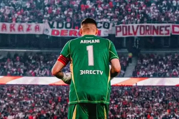River: Armani volvió a sufrir una molestia y no juega ante Gimnasia