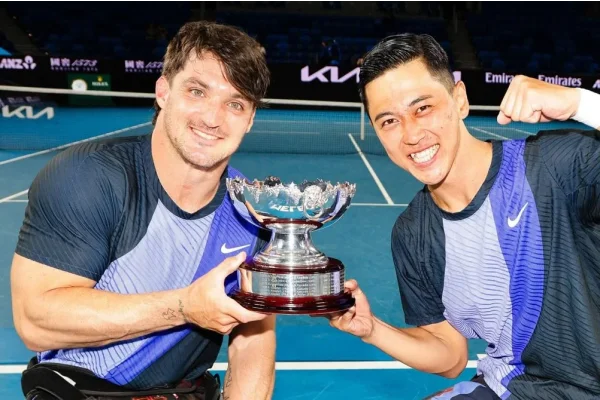Histórico: Gustavo Fernández ganó el Abierto de Australia y consiguió el Grand Slam carrera