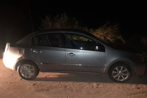 La Policia encontró el auto robado en Sanagasta