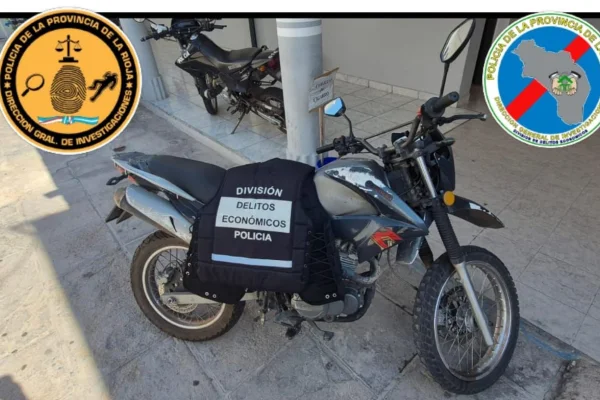 Investigaciones secuestró una motocicleta tras una medida judicial
