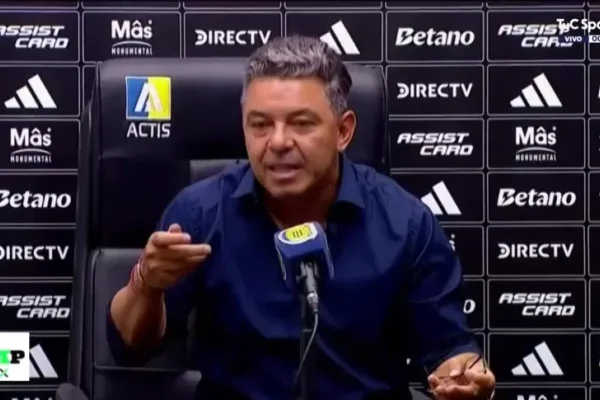 Gallardo  se fue conforme de Rosario: 