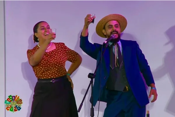 Los riojanos Fabiana González y Darío Flores brillaron en Cosquín y fueron reconocidos por el festival