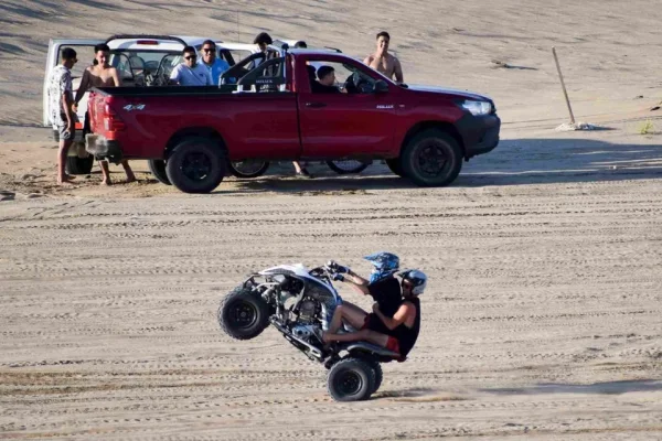 Pinamar: la Justicia prohibió las 4×4 y UTV en La Frontera tras el accidente de Bastian