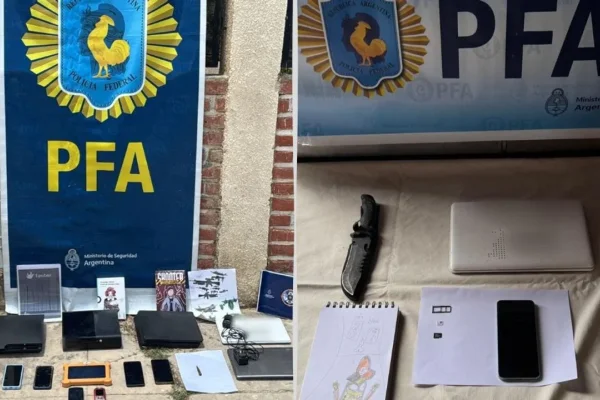 Frustraron una masacre escolar planificada por dos menores de edad