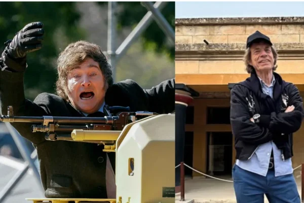 Aseguran que Mick Jagger quiere conocer a Javier Milei e iría 