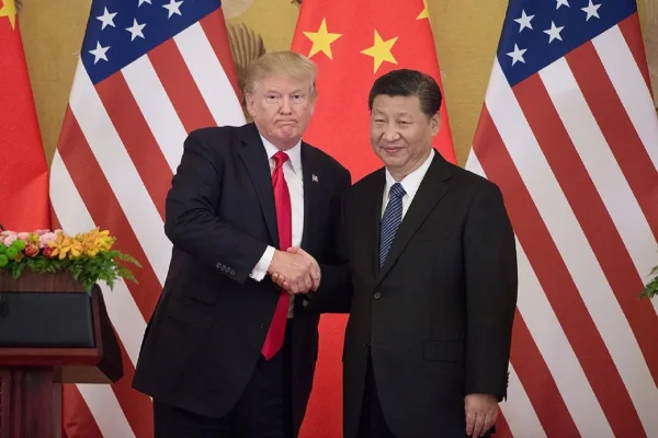 Trump destacó el buen momento de la relación entre Estados Unidos y China