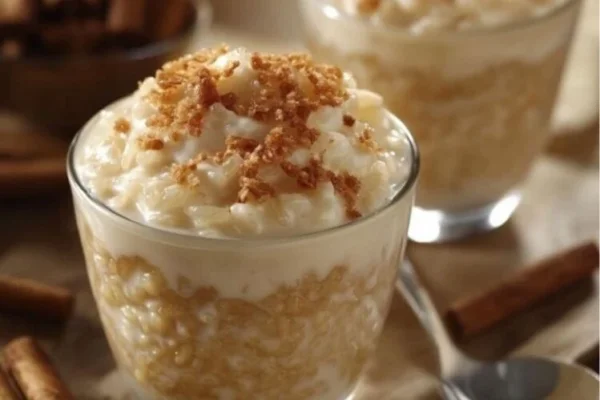 Arroz con leche: la receta de un postre delicioso con un toque de dulce de leche