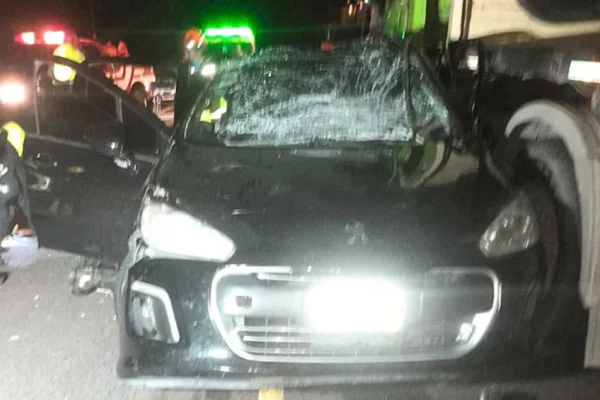Trágico choque en la Ruta 60 entre un camión y un auto: un nene de 12 años murió y una bebé de 2 está grave