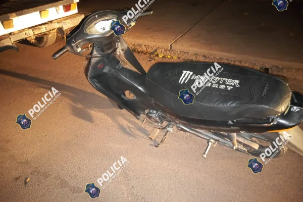 La Policía secuestró una motocicleta en Villa Unión
