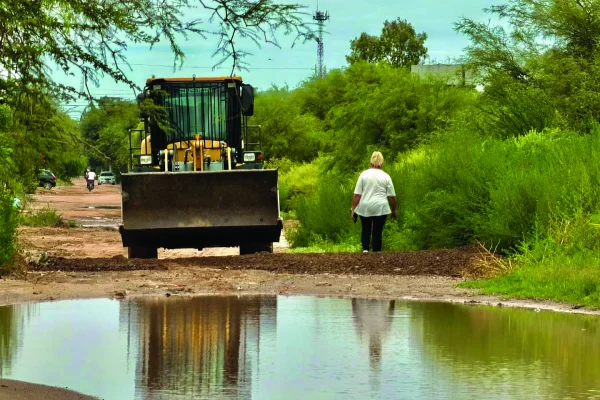 Municipio realiza abordaje en Bº El Talita ante inconvenientes