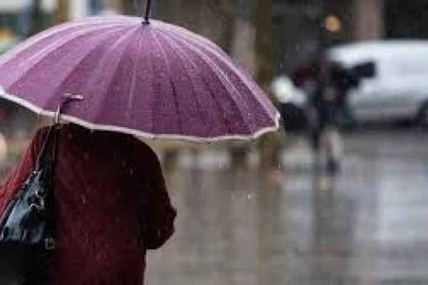 Alerta por lluvias y vientos en distintos puntos de la provincia