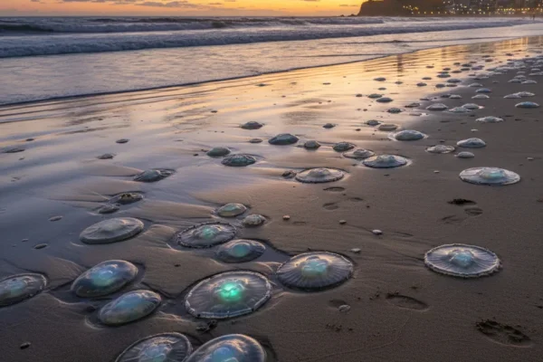Alerta por medusas en Mar del Plata: el mar más caliente dispara las picaduras y preocupa a turistas