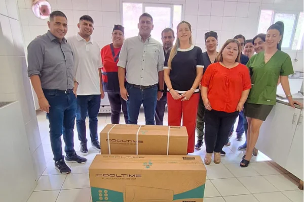 La Secretaria de la Gobernación hizo una donación al hospital