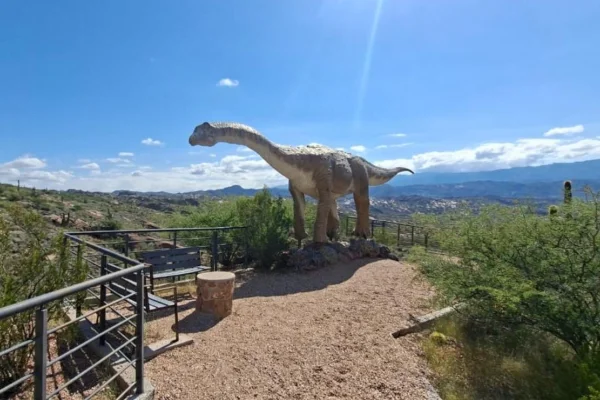 Parque de Dinosaurios en Sanagasta, un lugar histórico para conocer en La Rioja