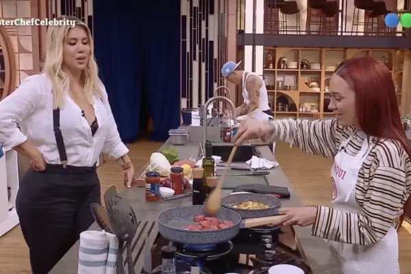 MasterChef Celebrity: el careo entre Wanda Nara y La Joaqui