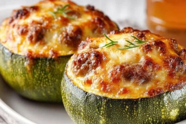 Zapallitos rellenos: una receta con ricota, limón y nueces