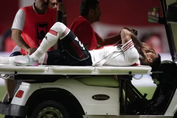 Otro dolor de cabeza para River: Portillo se rompió el ligamento cruzado anterior