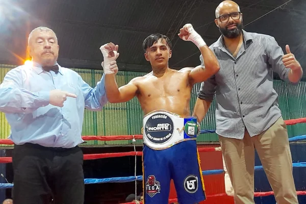 Franco Ibarra logró su primer triunfo como profesional