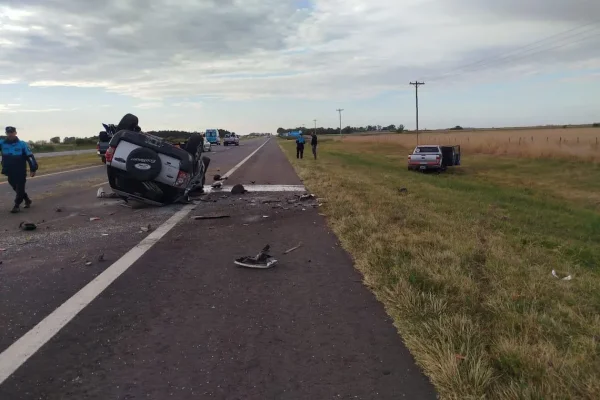 Fin de semana largo de Carnaval: murió un joven de 20 años en un accidente en la Ruta 2
