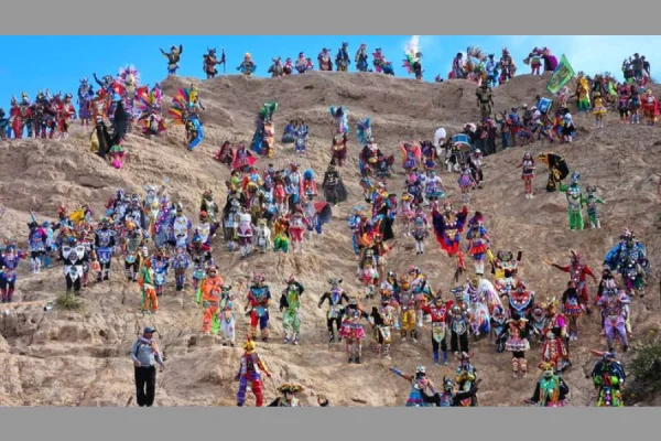 Jujuy: así se vivió la Bajada de los Diablos de Los Alegres de Uquía