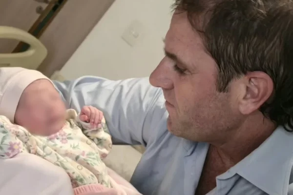 Alan Schlenker fue papá por segunda vez desde la cárcel