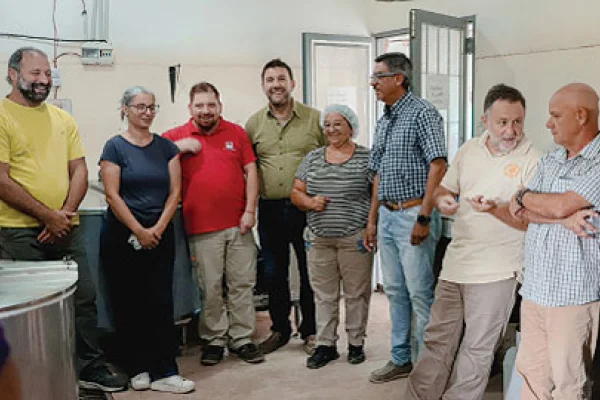 Técnicos extranjeros dieron capacitación en producción caprina
