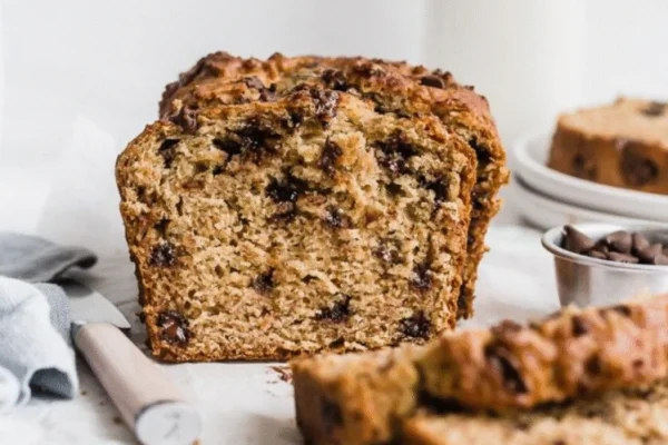 Budín de banana integral