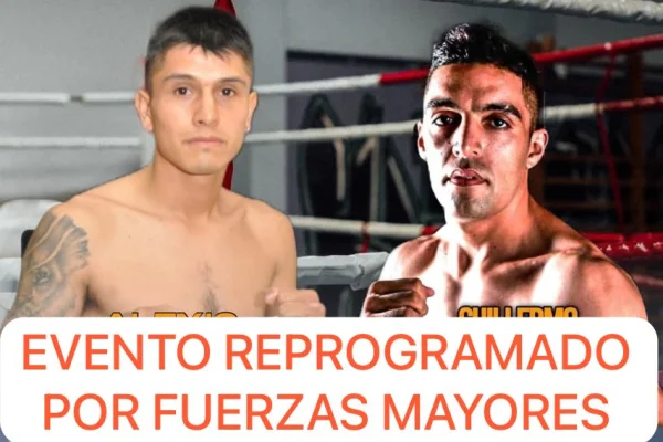 Boxeo: Postergaron el duelo entre Crocco y Rearte