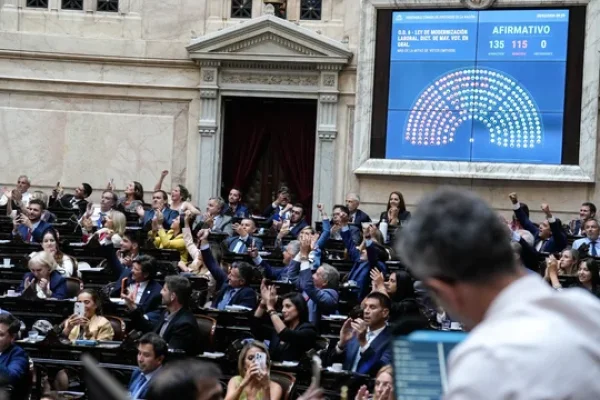 Diputados aprobó en general la Reforma Laboral