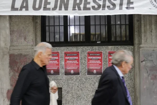 Judiciales tomaron el fuero laboral y paralizaron la actividad por 48 horas