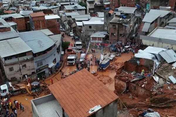 Catástrofe ambiental en el este de Brasil: informan 37 muertos y más de 30 desaparecidos
