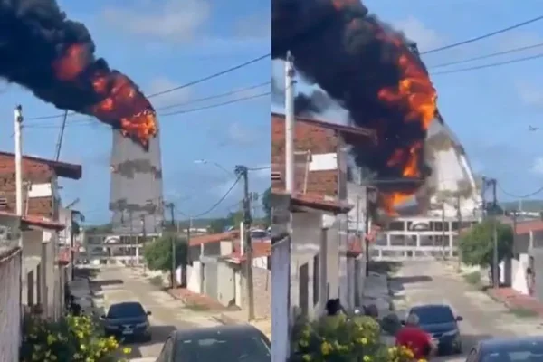 Un incendio destruyó la estatua de la Virgen de Fátima en Brasil