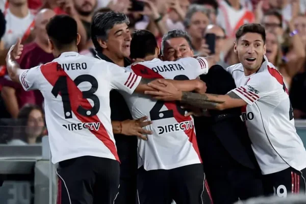 En la despedida de Marcelo Gallardo, River Plate venció a Banfield