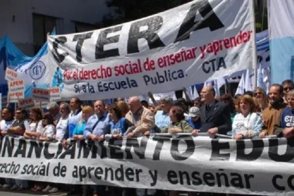 CTERA ratifica el paro docente de mañana y repudia la reforma laboral